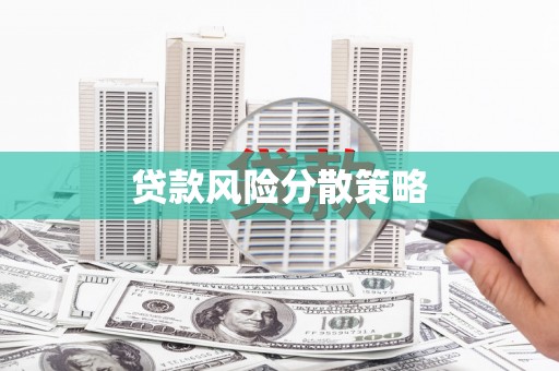 源汇贷款风险分散策略