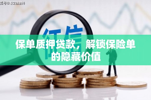 源汇保单质押贷款，解锁保险单的隐藏价值