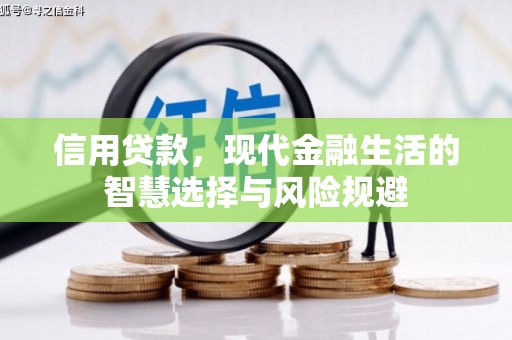 源汇信用贷款，现代金融生活的智慧选择与风险规避