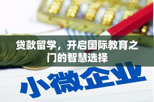源汇贷款留学，开启国际教育之门的智慧选择