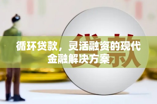源汇循环贷款，灵活融资的现代金融解决方案
