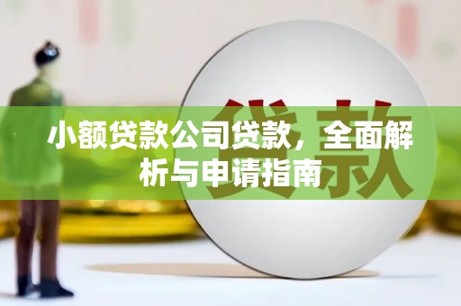 源汇小额贷款公司贷款，全面解析与申请指南