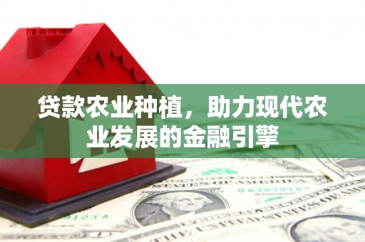 源汇贷款农业种植，助力现代农业发展的金融引擎