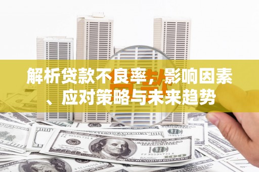 源汇解析贷款不良率，影响因素、应对策略与未来趋势