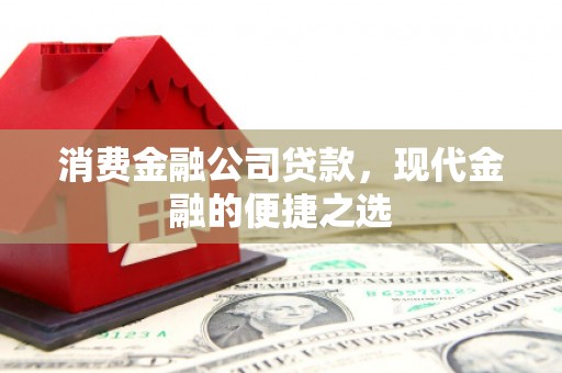 源汇消费金融公司贷款，现代金融的便捷之选